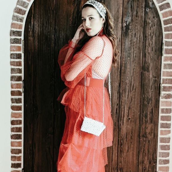 NWT SEXY MAXI SPLIT SUMMER PARTY DRESS S: S-M - Picture 7 of 13